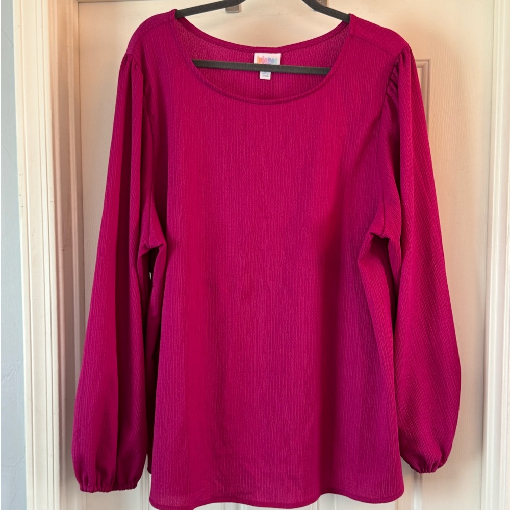 EUC Lularoe Vivian Long Sleeve Top